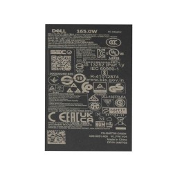 28V 5.9A 165W Dell GaN USB-C AC Adapter Charger