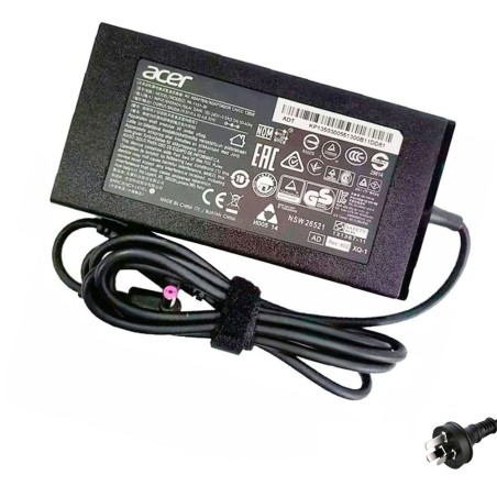 19.5V 6.92A 135W Acer 5.5mm 1.7mm AC Adapter Charger