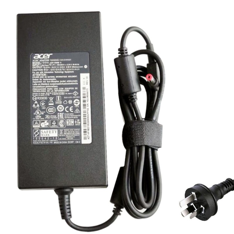 19.5V 9.23A 180W Acer 5.5mm 1.7mm AC Adapter Charger
