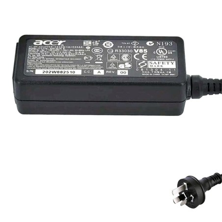 19V 2.1A 40W Acer 5.5mm 1.7mm AC Adapter Charger