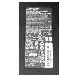 19V 7.1A 135W Acer 5.5 mm 1.7 mm AC Adapter Charger