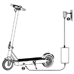 42V 2.0A 85W Acer 7.9 mm 6.0 mm Scooter Adapter Charger