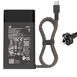 20V 3.25A 65W HP USB-C Adapter Charger with Rounded Corners