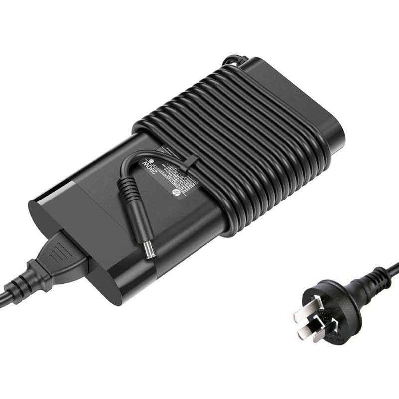 19.5V 14.36A 280W HP 7.4mm 5.0mm AC Adapter Charger with Rounded Corners