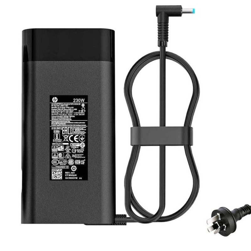 19.5V 11.8A 230W HP 4.5mm 3.0mm AC Adapter Charger with Rounded Corners
