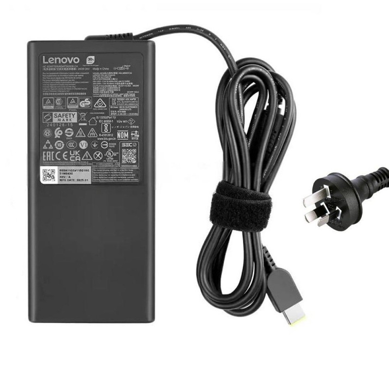 20V 12.25A 245W Lenovo Slim Tip AC Adapter Charger