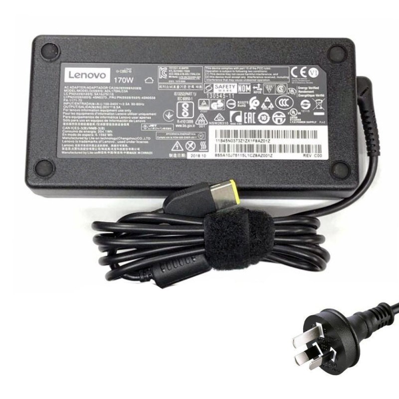 20V 8.5A 170W Lenovo Slim Tip AC Adapter Charger