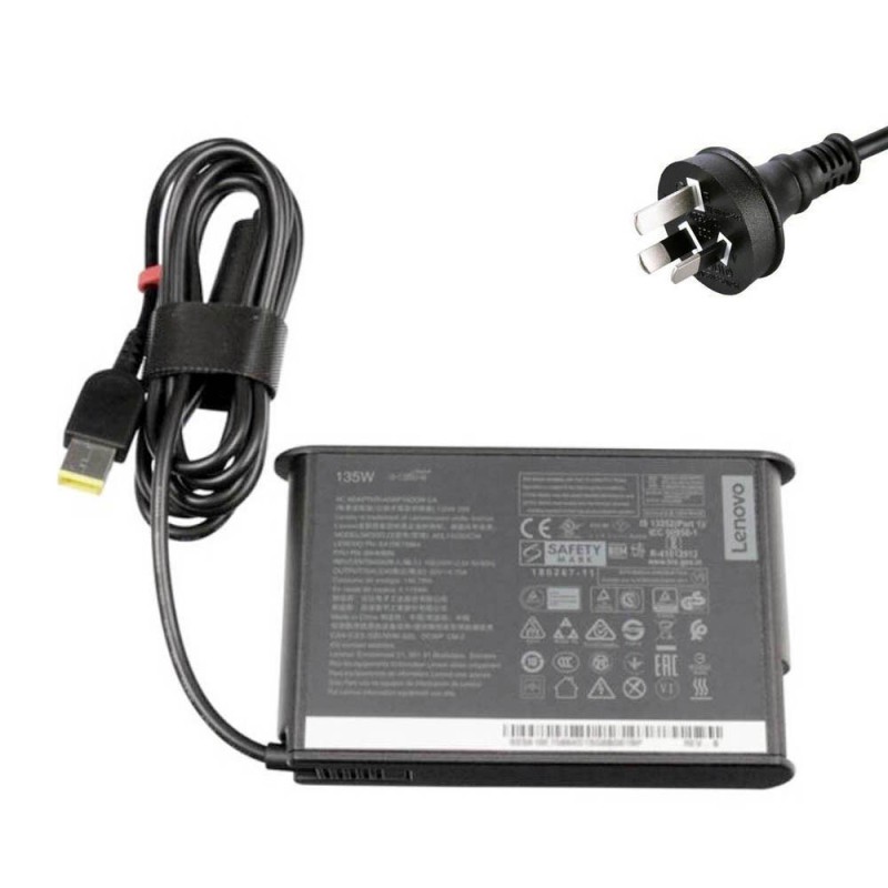 20V 6.75A 135W Lenovo Slim Tip AC Adapter Charger-Compact size