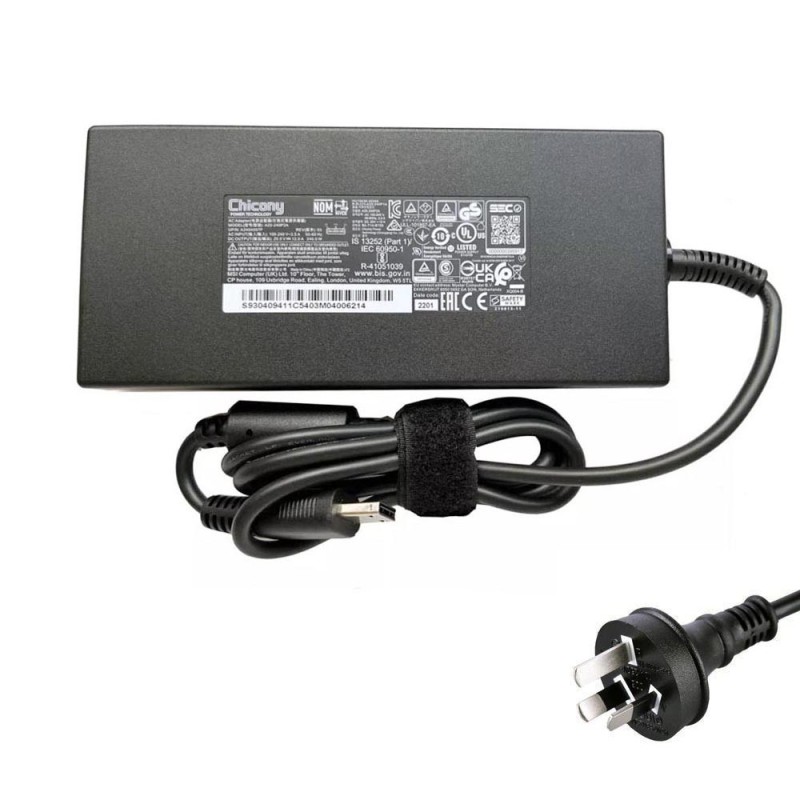 20V 12A 240W MSI Rectangle Conn AC Adapter Charger