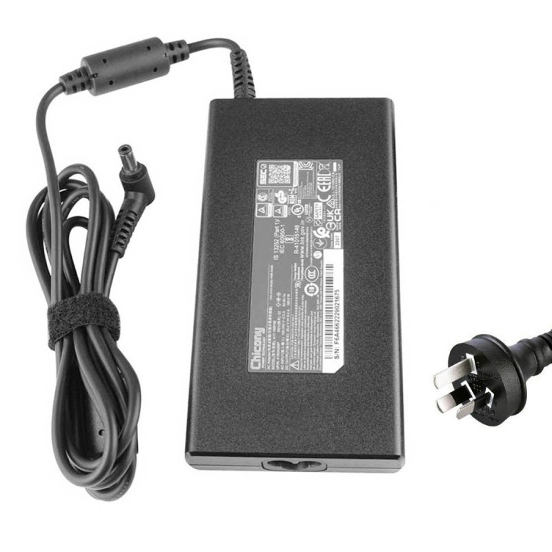 20V 9A 180W MSI 5.5mm 2.5mm AC Adapter Charger