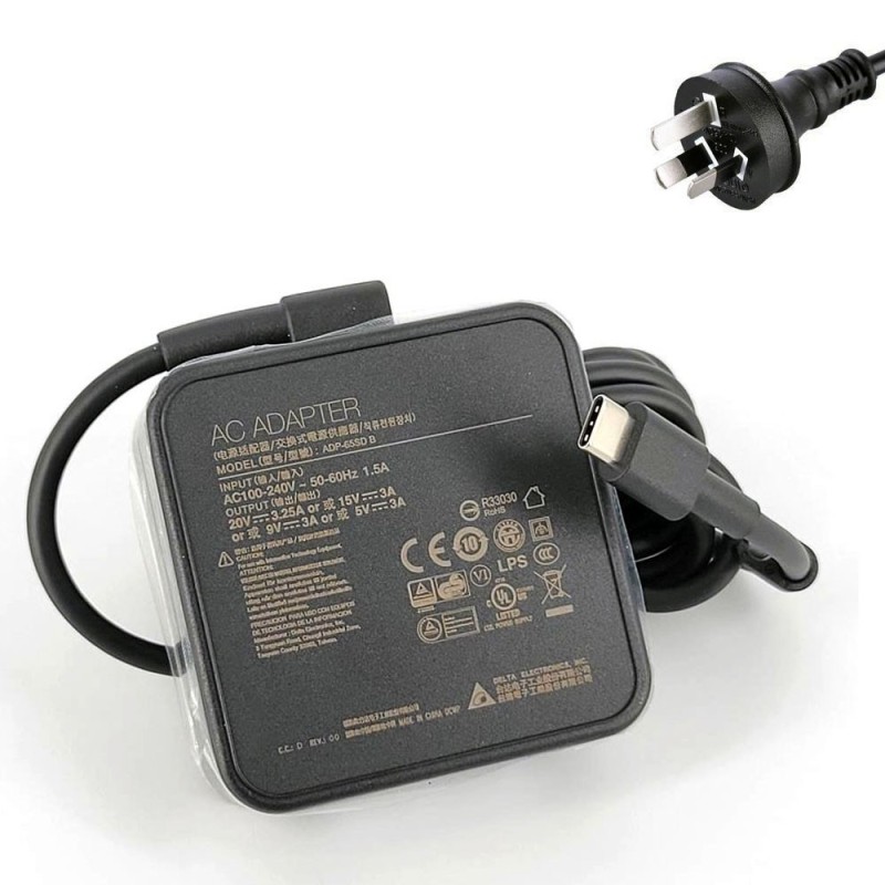 20V 3.25A 65W MSI USB-C Adapter Charger
