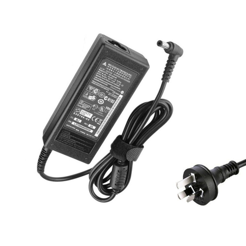 19V 3.42A 65W MSI 5.5mm 2.5mm AC Adapter Charger