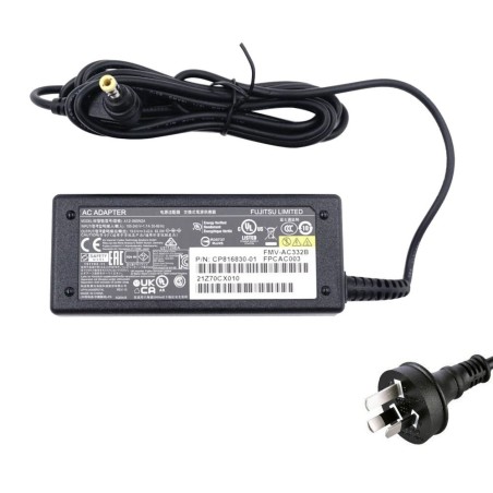 19V 3.42A 65W Fujitsu 5.5mm 2.5mm AC Adapter Charger