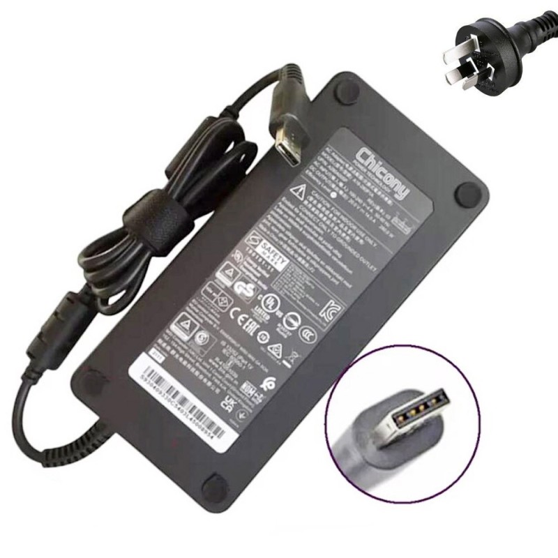 20V 14A 280W Chicony Rectangle Conn AC Adapter Charger