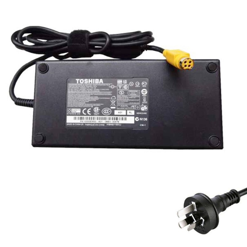 19V 9.5A 180W Toshiba 4-Pole AC Adapter Charger