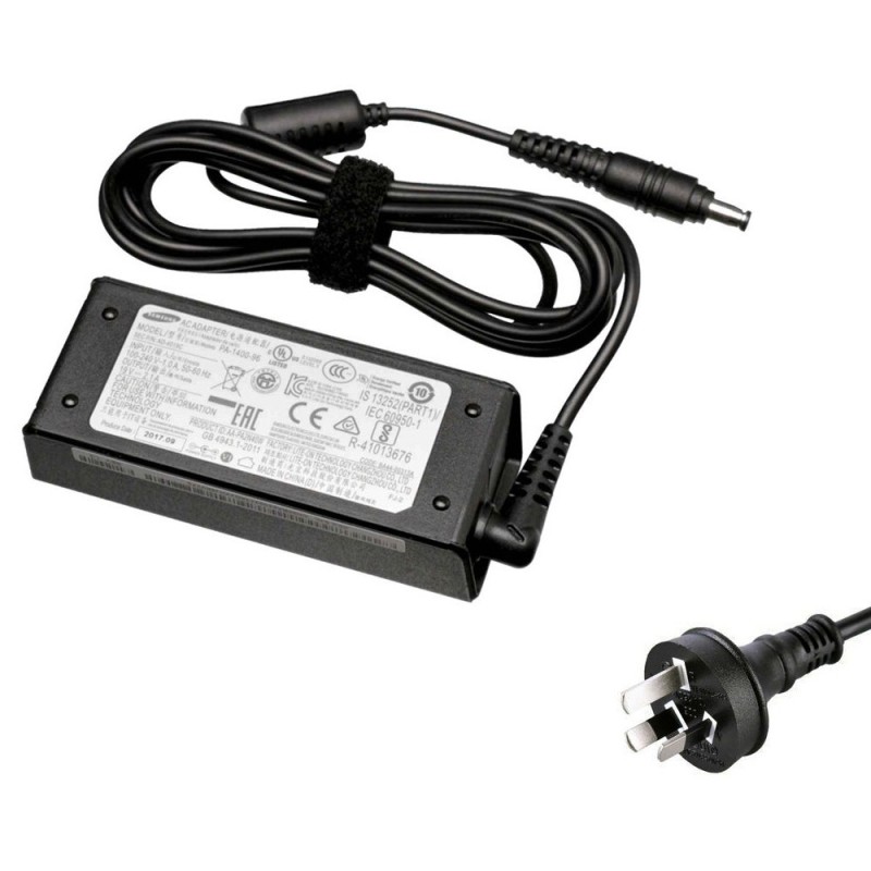 19V 2.1A 40W Samsung 5.5mm 3.3mm AC Adapter Charger