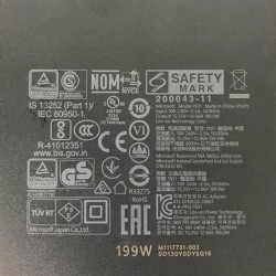 15.35V 12.96A 199W Microsoft 7.4mm 5.0mm AC Adapter Charger