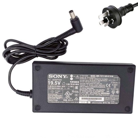 19.5V 9.2A 180W Sony 6.5mm 4.4mm AC Adapter Charger