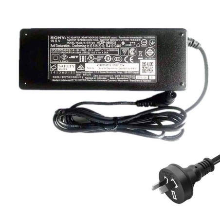19.5V 4.35A 85W Sony 6.5mm 4.4mm AC Adapter Charger