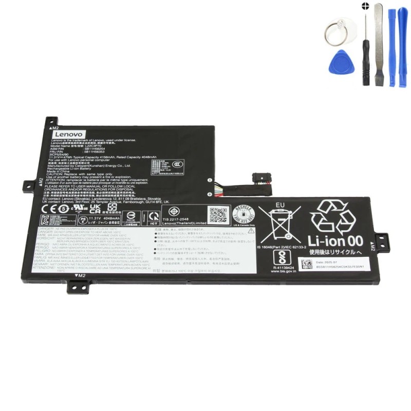 47Wh Lenovo L22C3P70 Battery