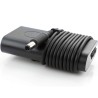 Replacement for 19.5V 3.34A 65W Dell 7.4mm 5.0mm Curved AC Adapter Charger