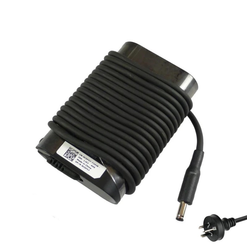 Replacement for 19.5V 2.31A 45W Dell 4.5mm 3.0mm Curved AC Adapter Charger