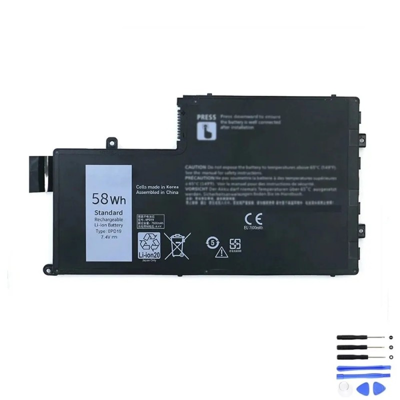Replacement 58Wh Dell 0PD19 Battery