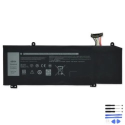 Replacement 60Wh Dell 1F22N Battery