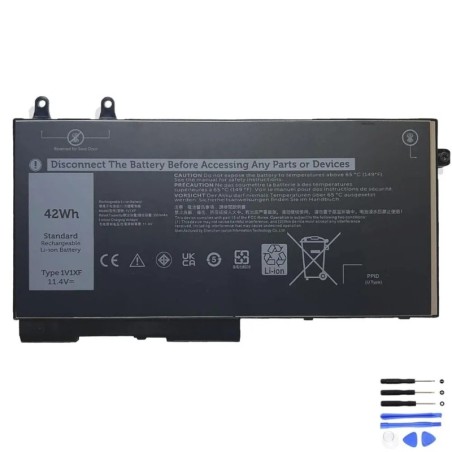 Replacement 42Wh Dell 1V1XF Battery