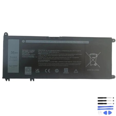 Replacement 56Wh Dell 4WNOY Battery