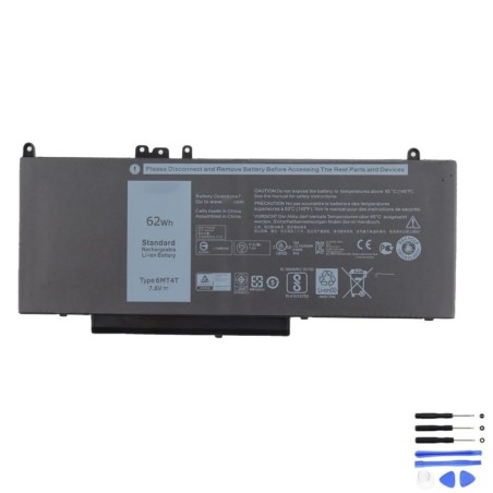 Replacement 62Wh Dell 6MT4T Battery