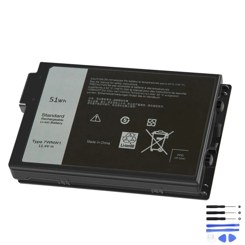 Replacement 51Wh Dell 7WNW1 Battery