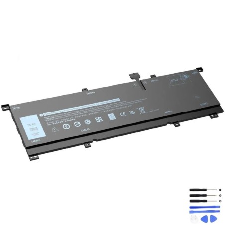 Replacement 75Wh Dell 8N0T7 Battery