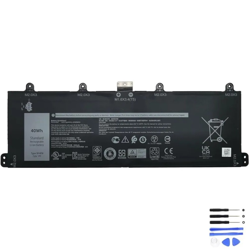 Replacement 40Wh Dell 9F4FN Battery