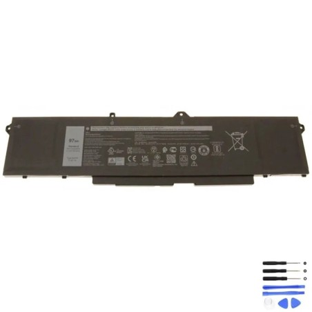 Replacement 97Wh Dell 9JRV0 Battery