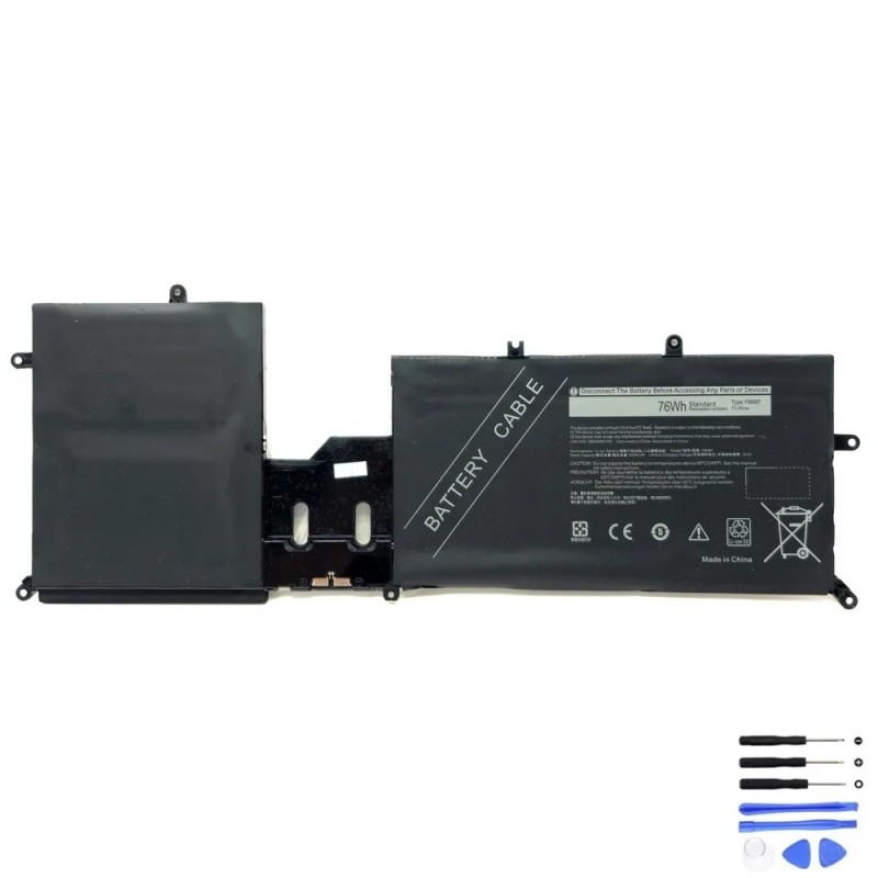 Replacement 76Wh Dell Y9M6F Battery
