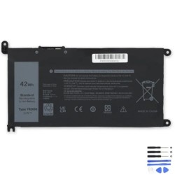 Replacement 42Wh Dell YRDD6 Battery