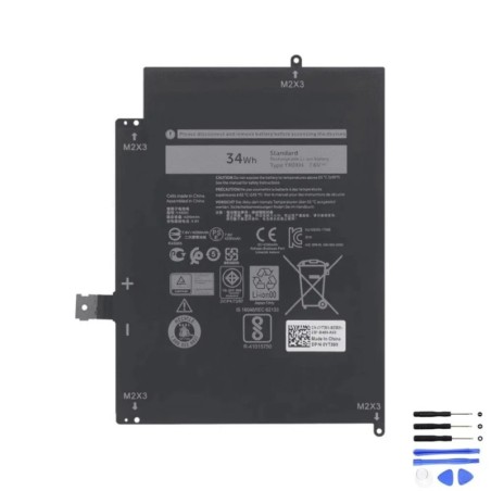 Replacement 34Wh Dell YX0XH Battery