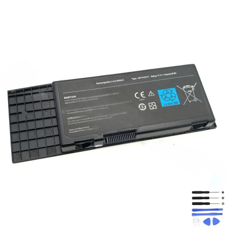 Replacement 90Wh Dell BTYV0Y1 Battery
