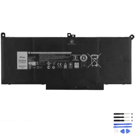 Replacement 60Wh Dell F3YGT Battery