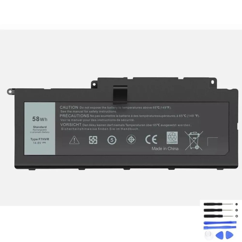 Replacement 58Wh Dell F7HVR Battery
