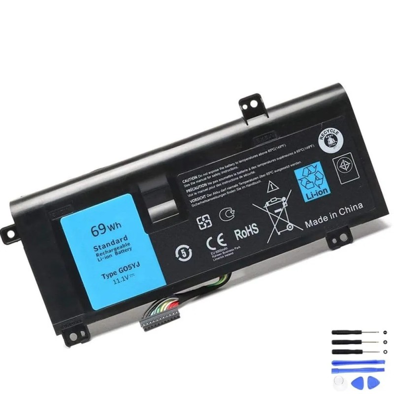 Replacement 69Wh Dell G05YJ Battery