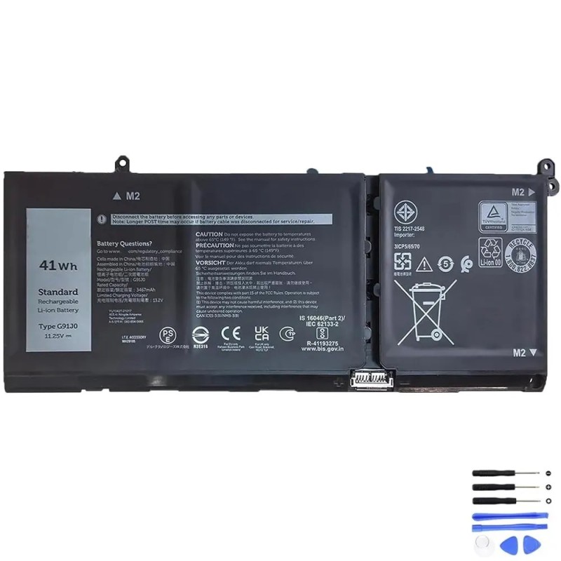 Replacement 41Wh Dell G91J0 Battery