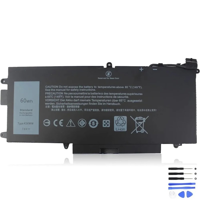Replacement 60Wh Dell K5XWW Battery
