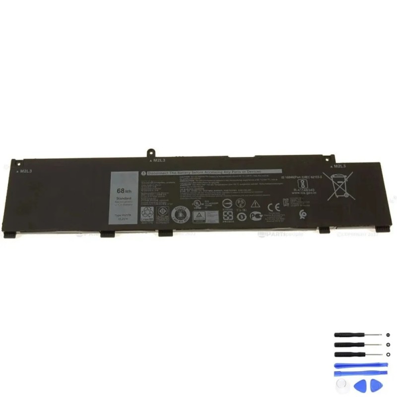 Replacement 68Wh Dell MV07R Battery