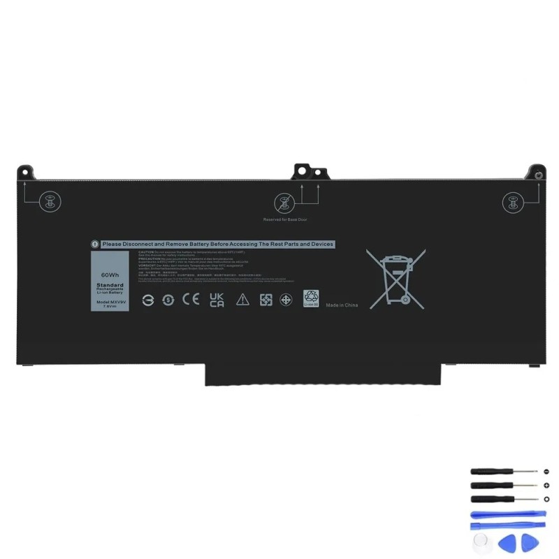 Replacement 60Wh Dell MXV9V Battery