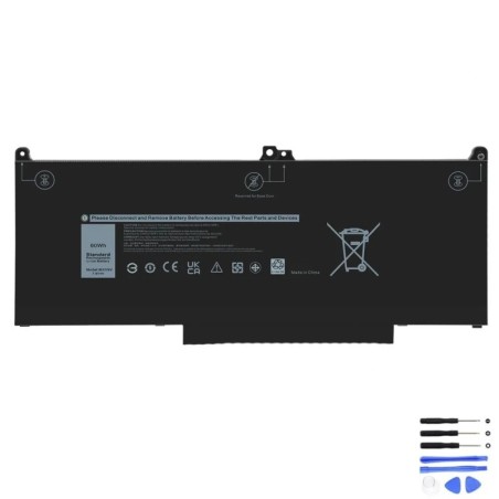 Replacement 60Wh Dell MXV9V Battery