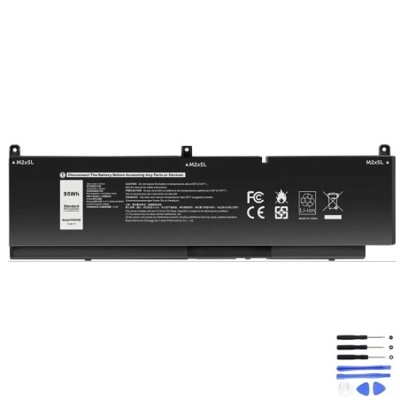 Replacement 95Wh Dell PKWVM Battery
