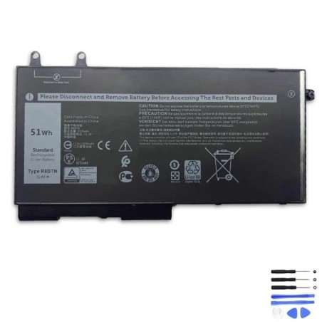 Replacement 51Wh Dell R8D7N Battery