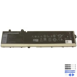 Replacement 83Wh Dell RCVVT Battery